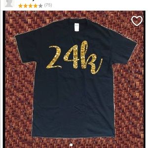 Bruno Mars 24k Gold concert t-shirts